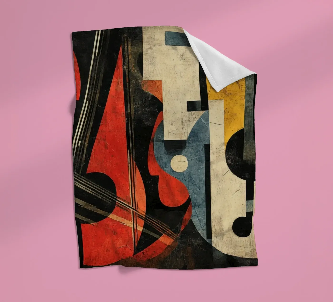 Strings plaid polaire de Art Unleashed