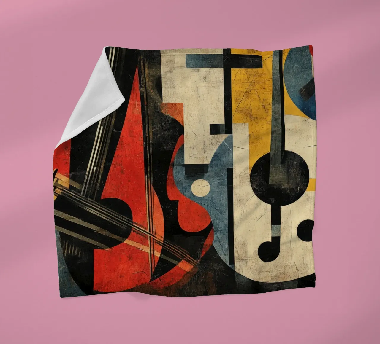 Strings Fleecedecke von Art Unleashed