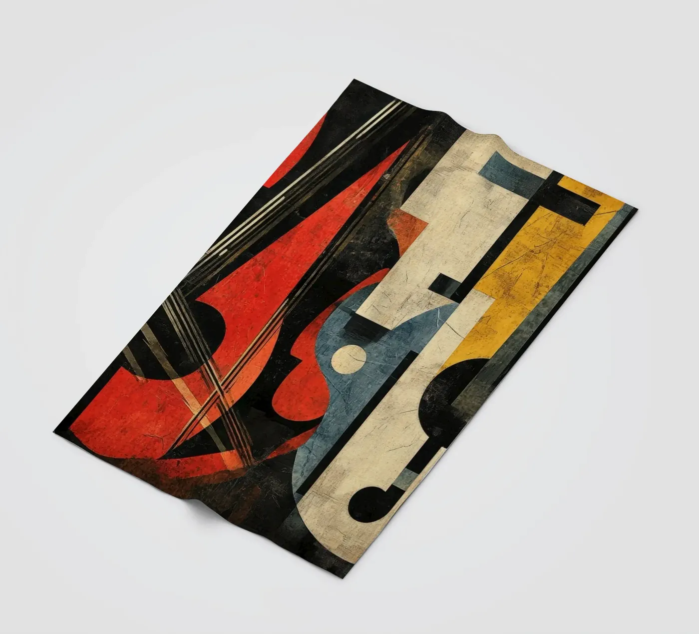 Strings plaid polaire de Art Unleashed