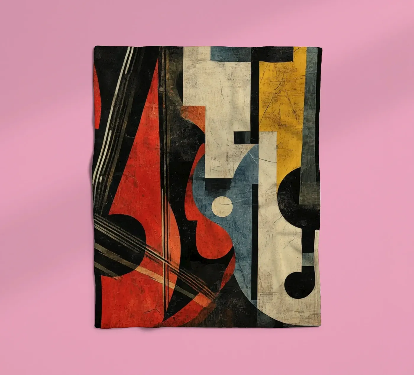 Strings plaid polaire de Art Unleashed