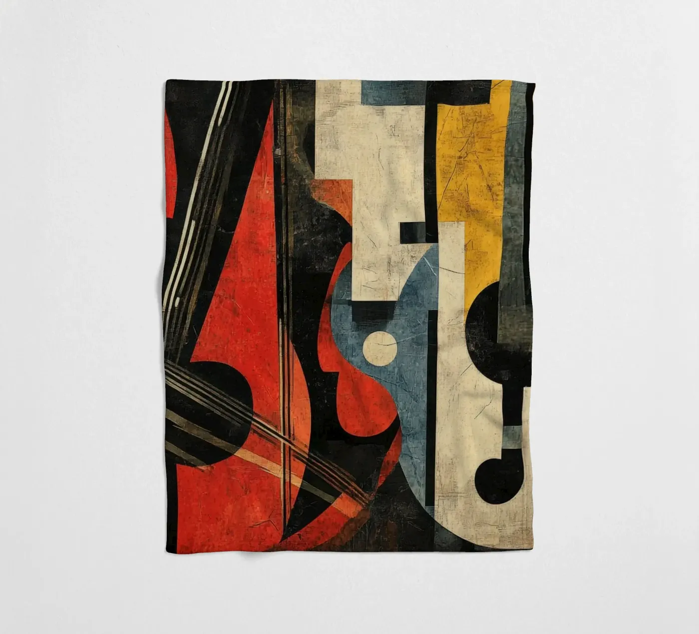 Strings plaid polaire de Art Unleashed