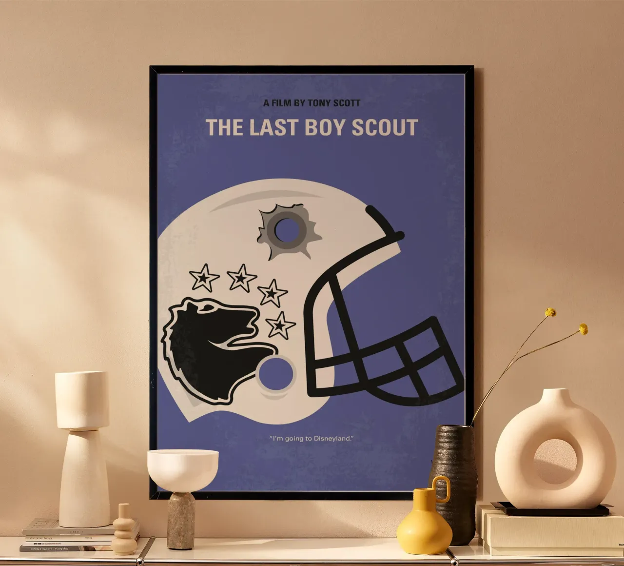 No1250 My The Last Boy Scout minimal movie poster poster da Chungkong