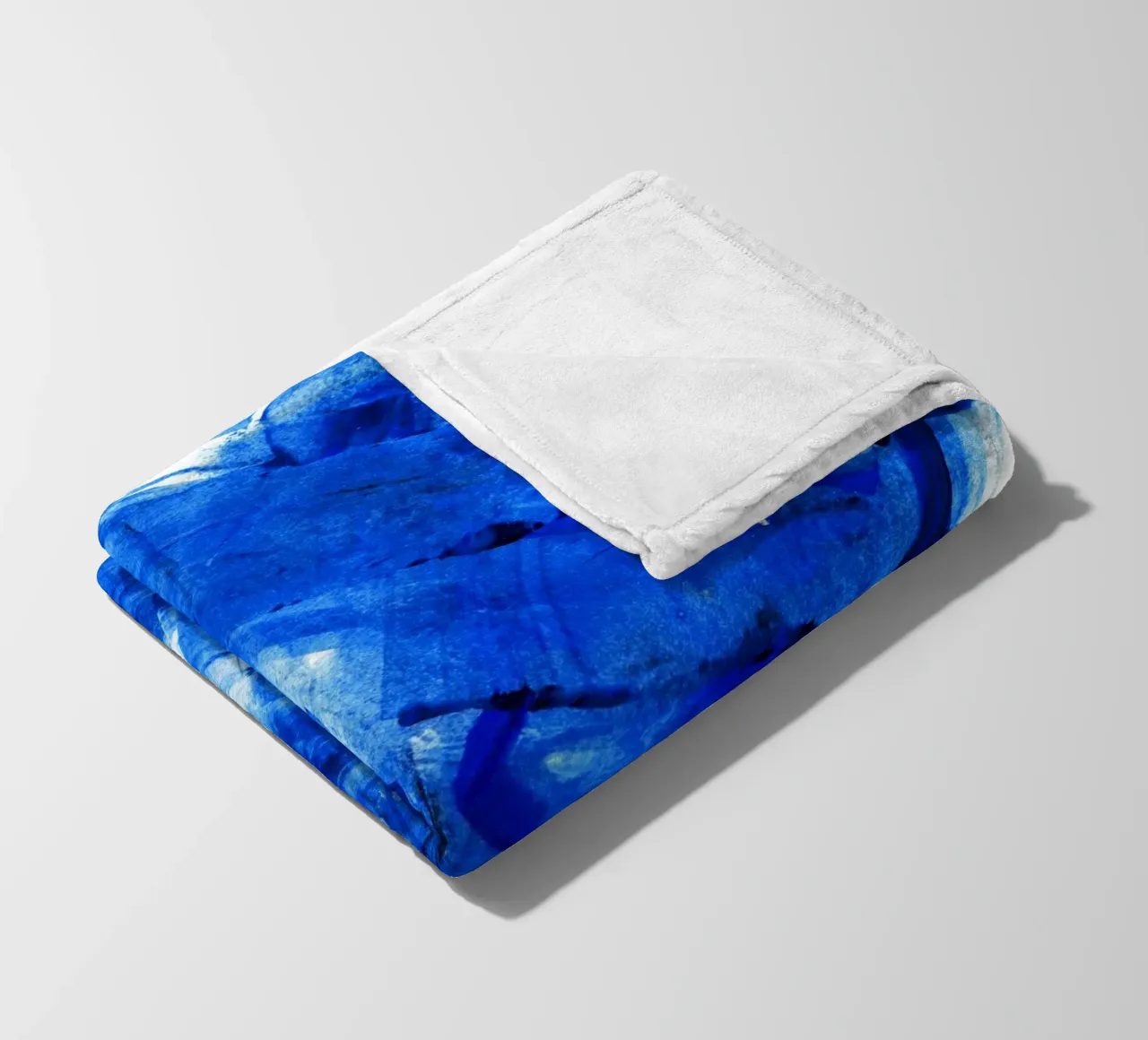 Surfaces 18 | Cobalt Blue coperta in pile da sabidussi