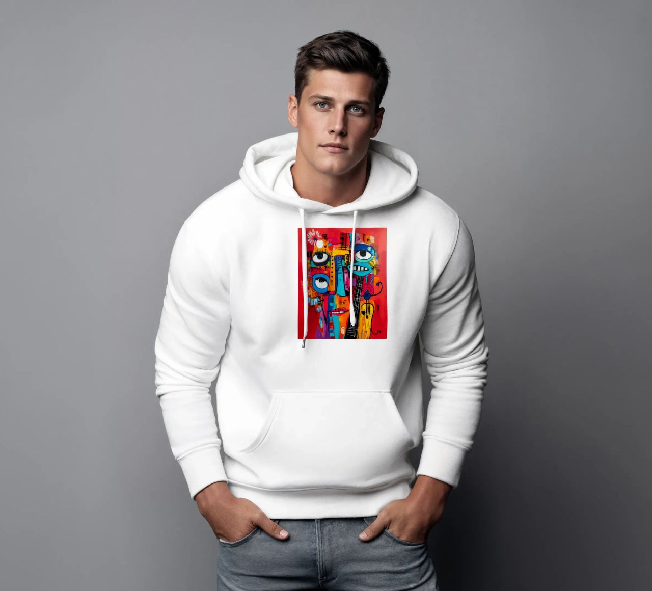 Savour felpa con cappuccio da Art Unleashed