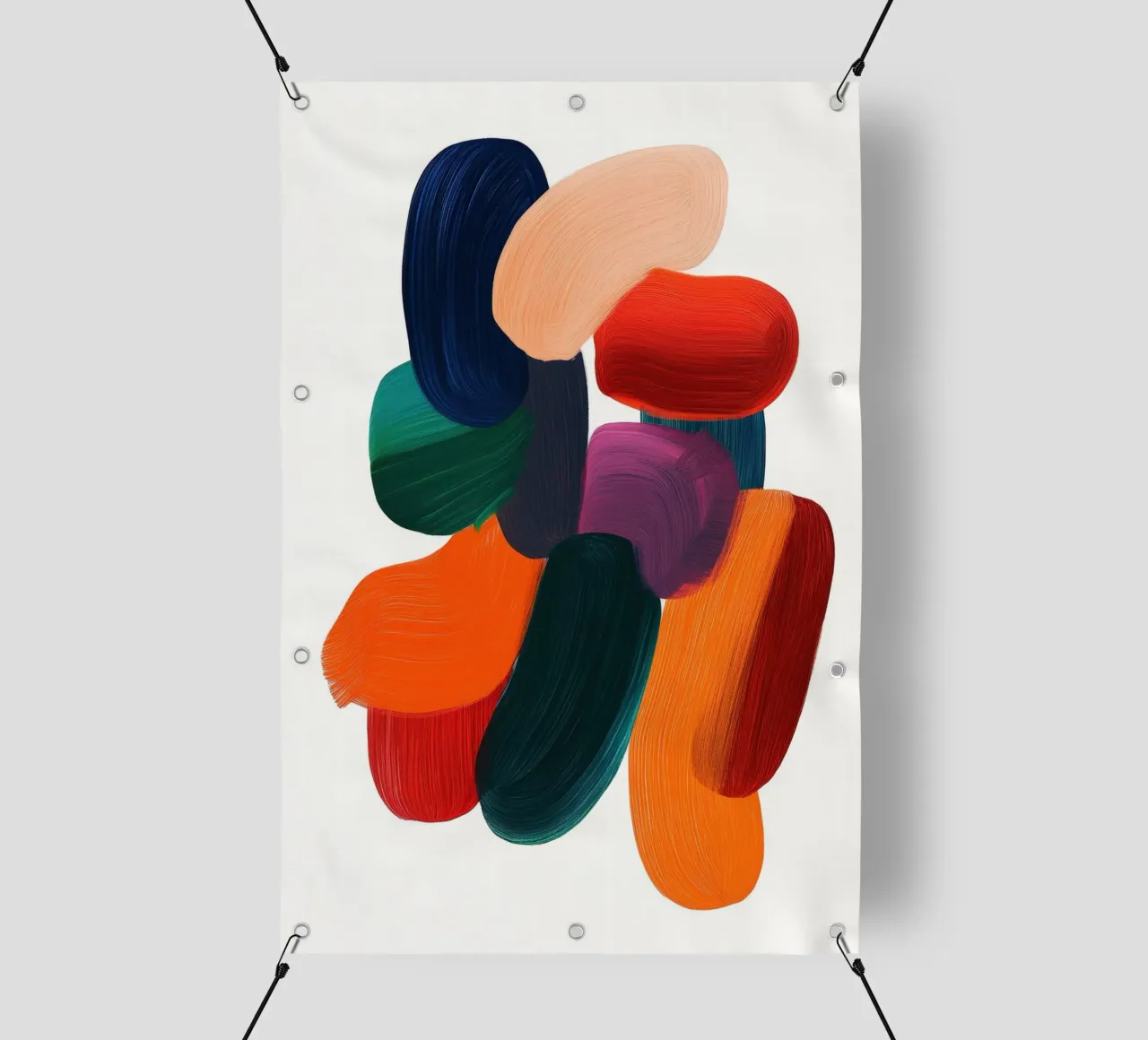 Blotches 001 telo in pvc da Art Unleashed