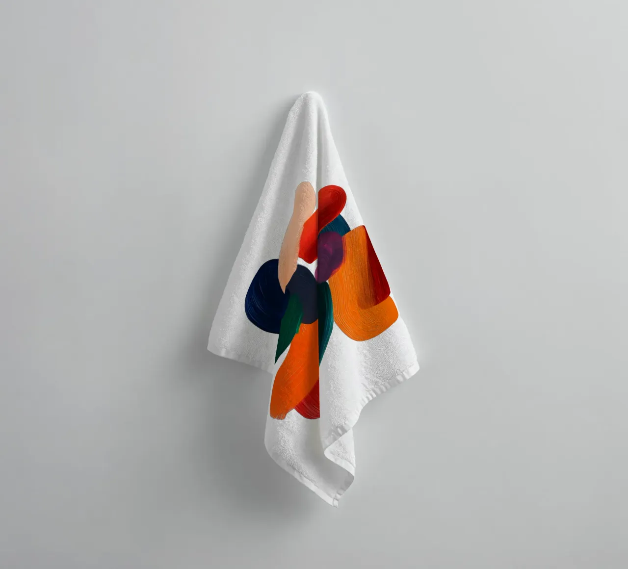 Blotches 001 asciugamano da bagno da Art Unleashed