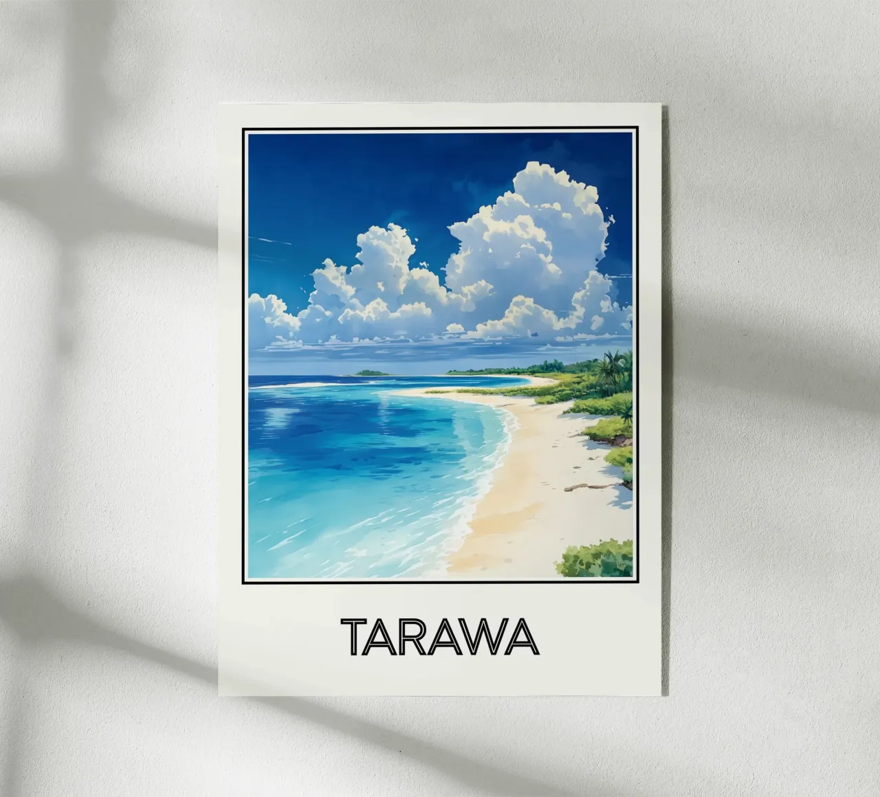 Tarawa plexiglass da Frame the World