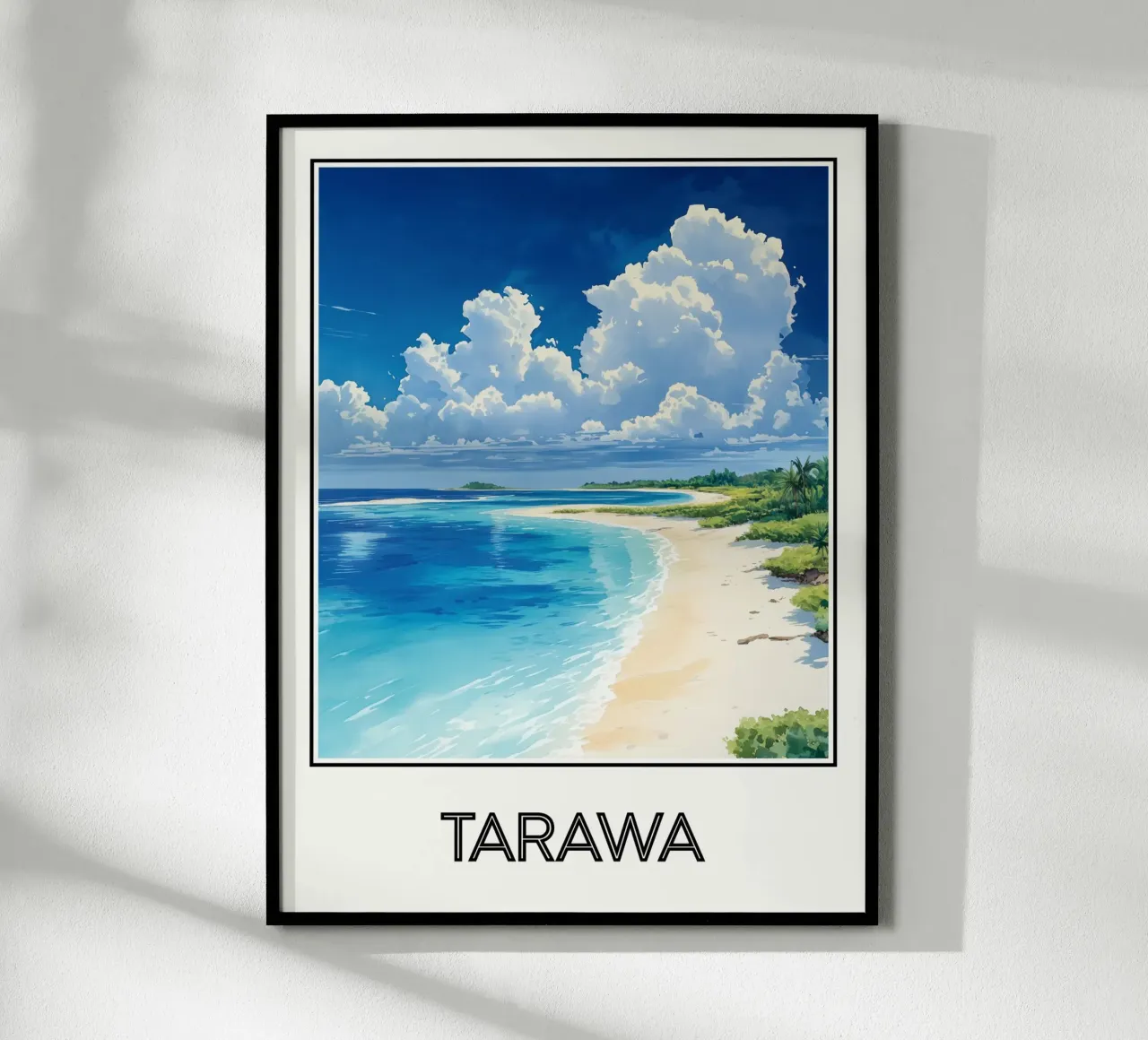 Tarawa carta hahnemühle da Frame the World