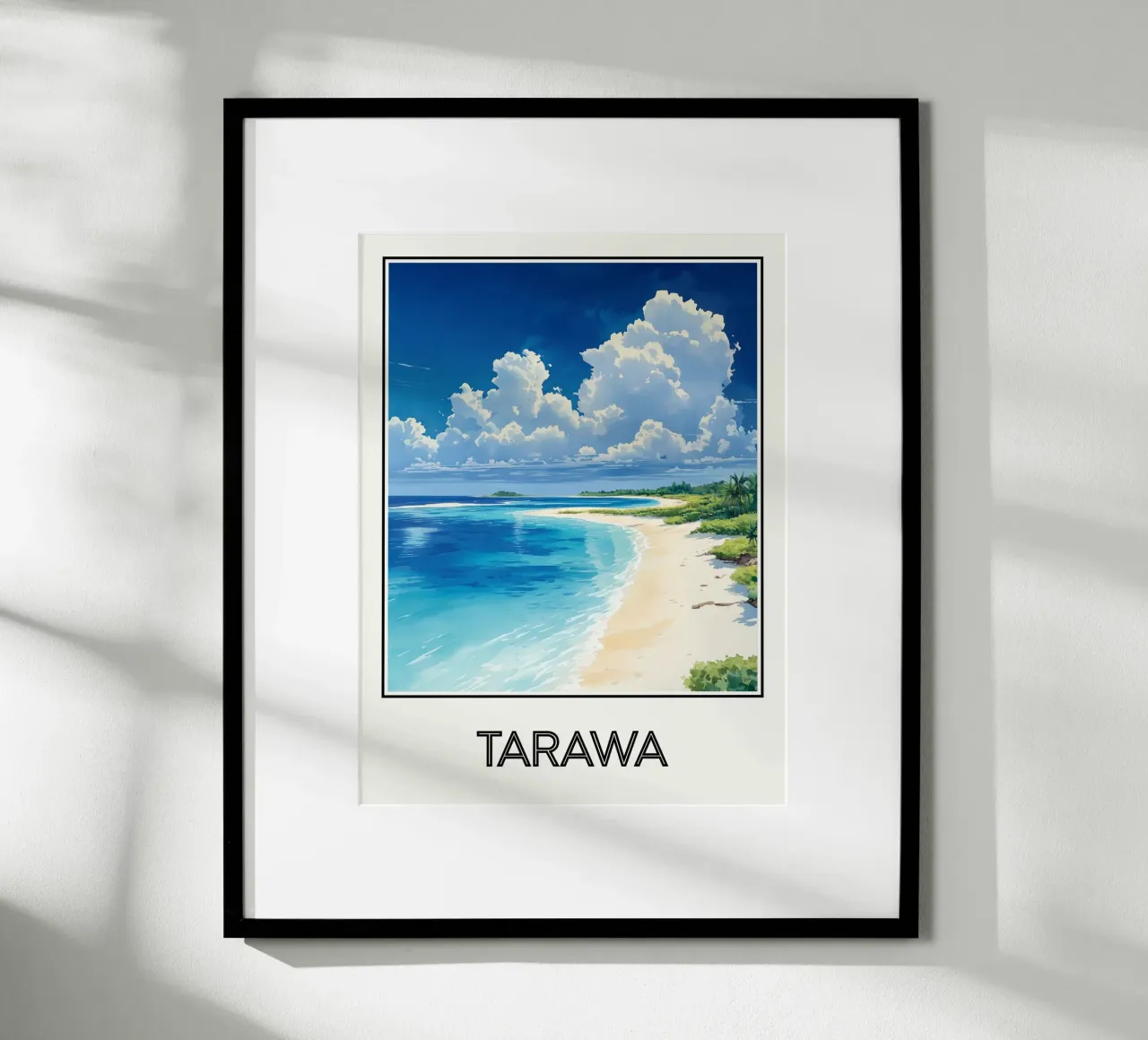 Tarawa carta hahnemühle da Frame the World