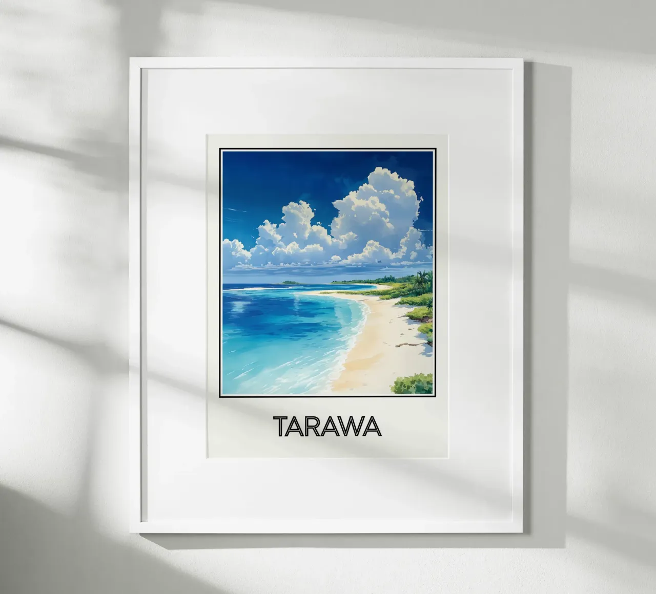 Tarawa carta hahnemühle da Frame the World