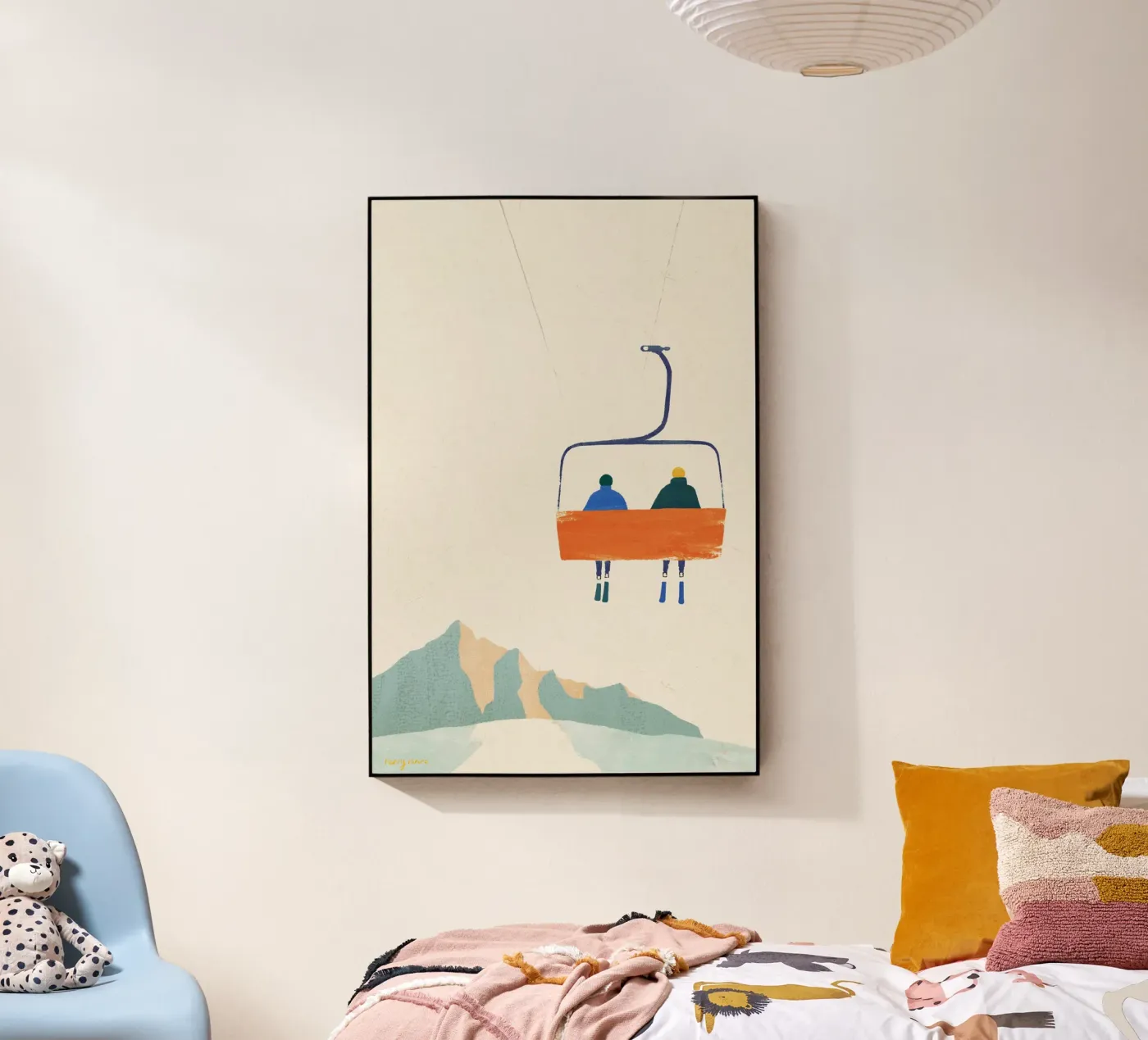 Gita sugli sci 2 plexiglass da Henry Rivers