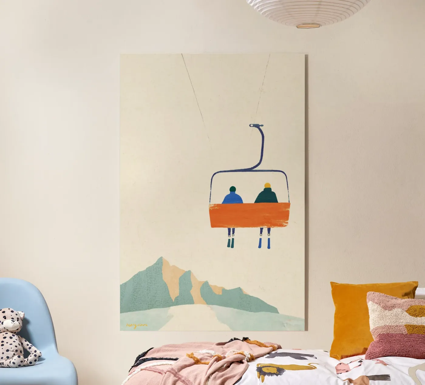 Gita sugli sci 2 plexiglass da Henry Rivers