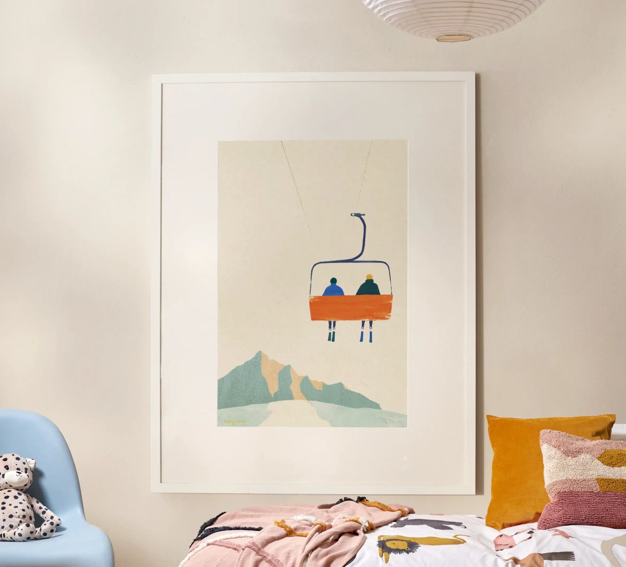 Skiausflug 2 Poster von Henry Rivers