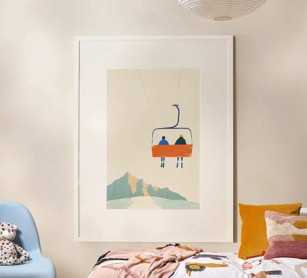 Ski trip 2 poster by Henry Rivers