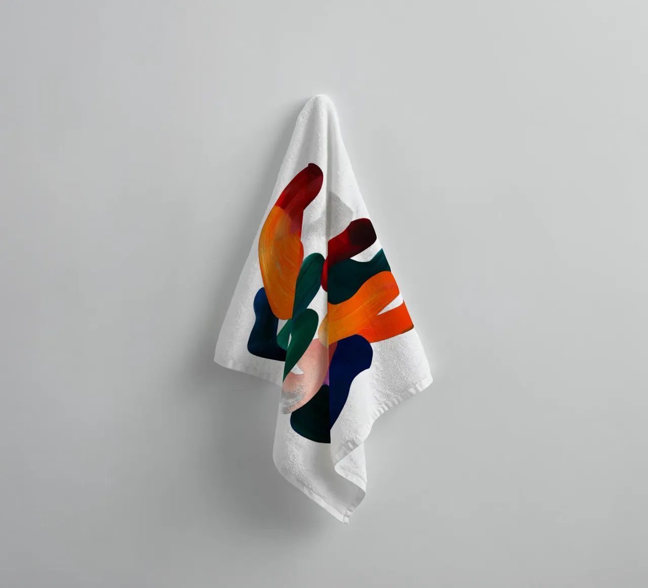 Blotches 002 asciugamano da bagno da Art Unleashed