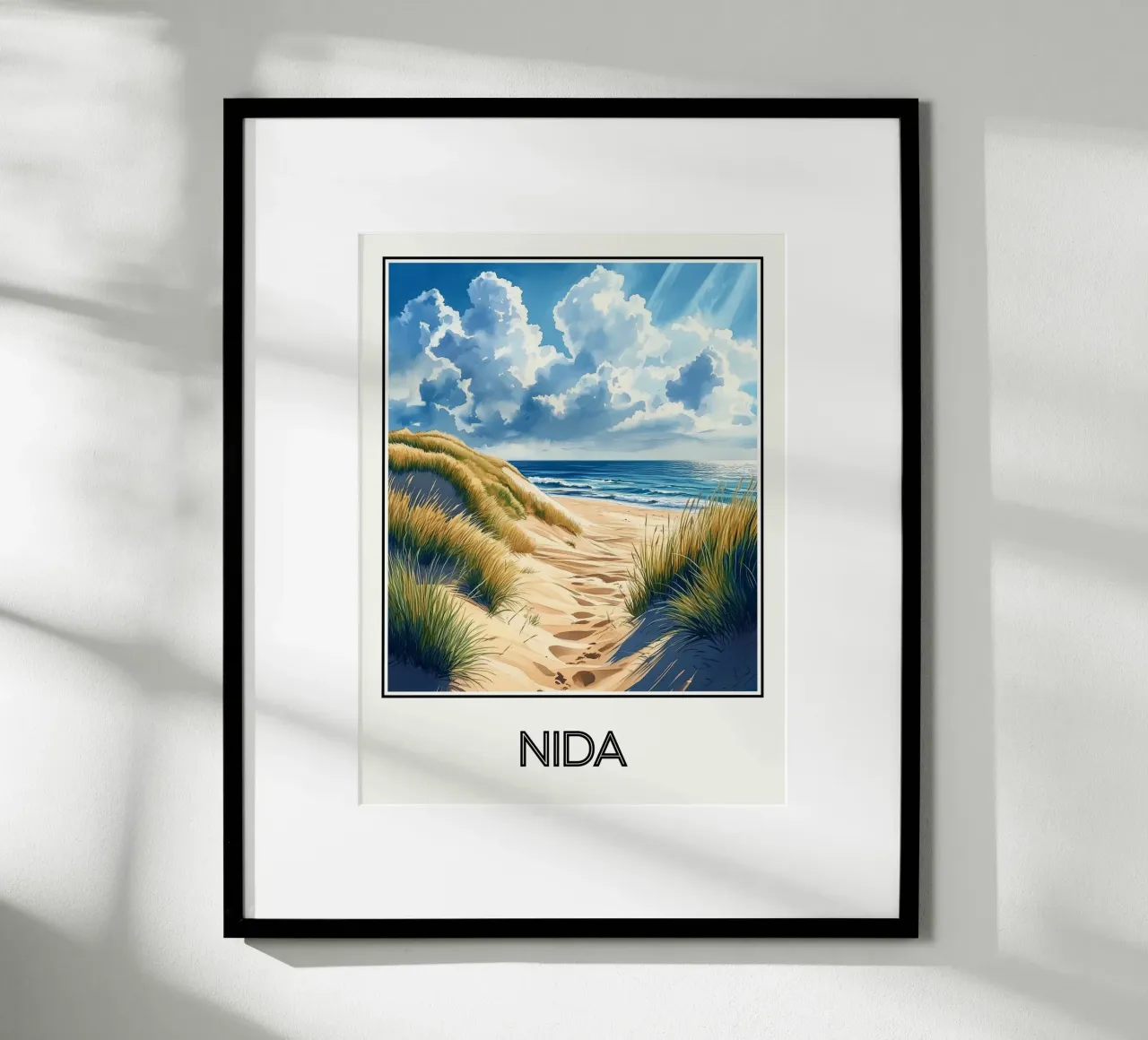 Nida poster da Frame the World