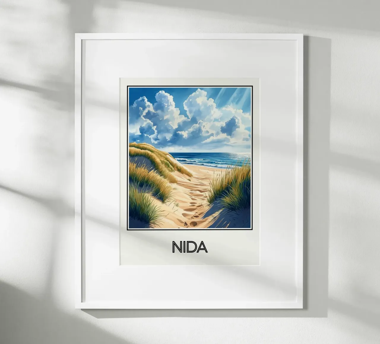 Nida poster da Frame the World