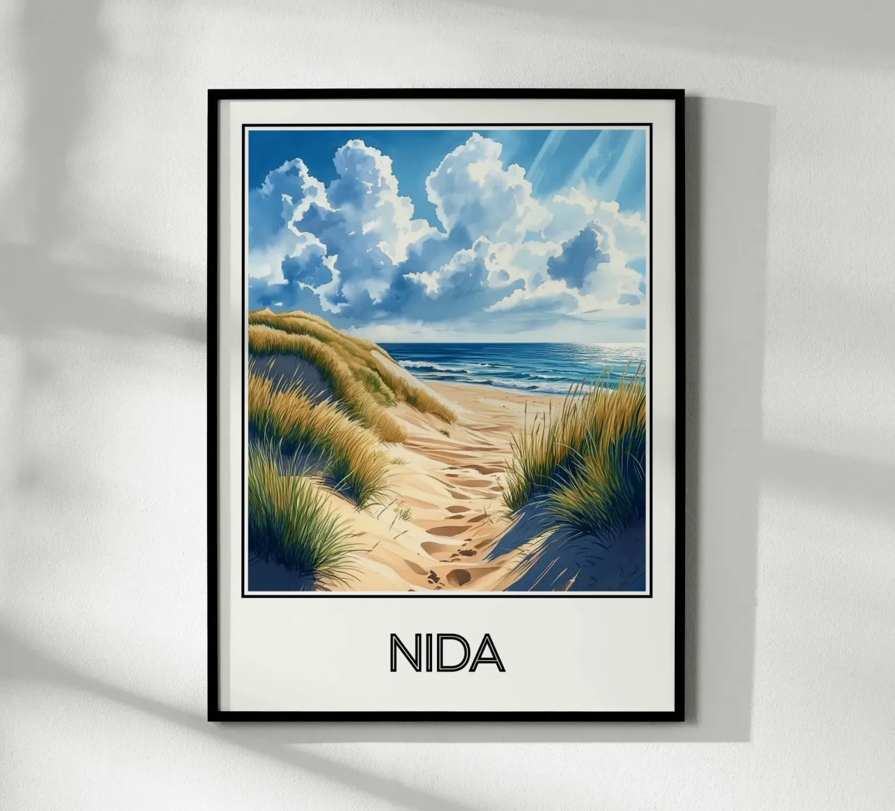 Nida poster da Frame the World
