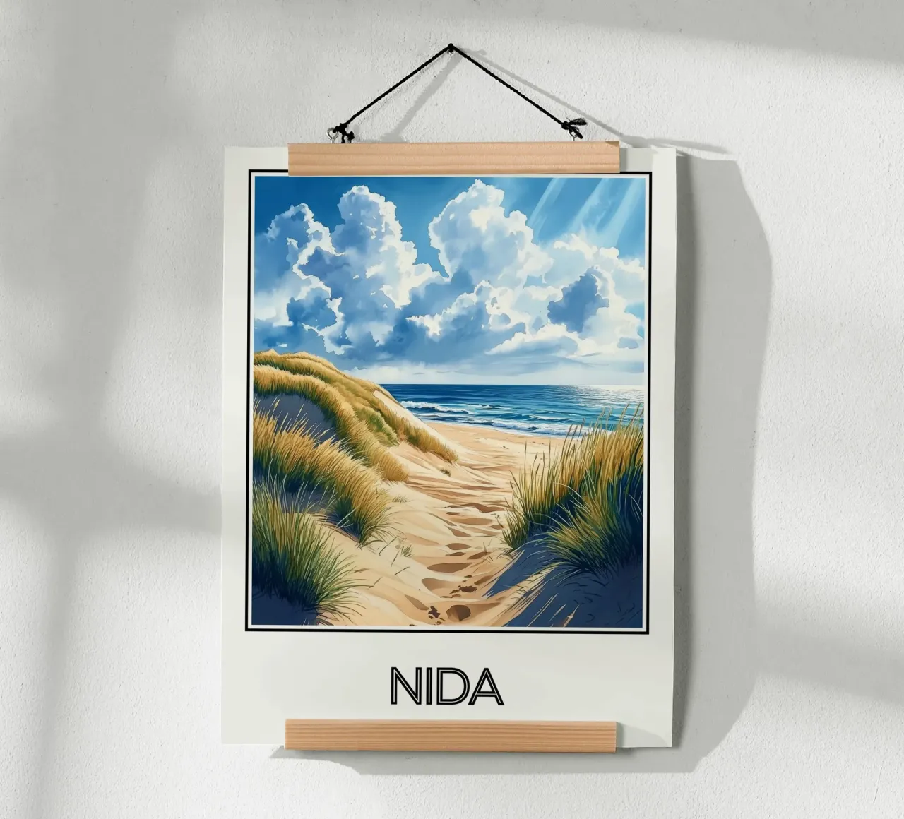 Nida poster da Frame the World