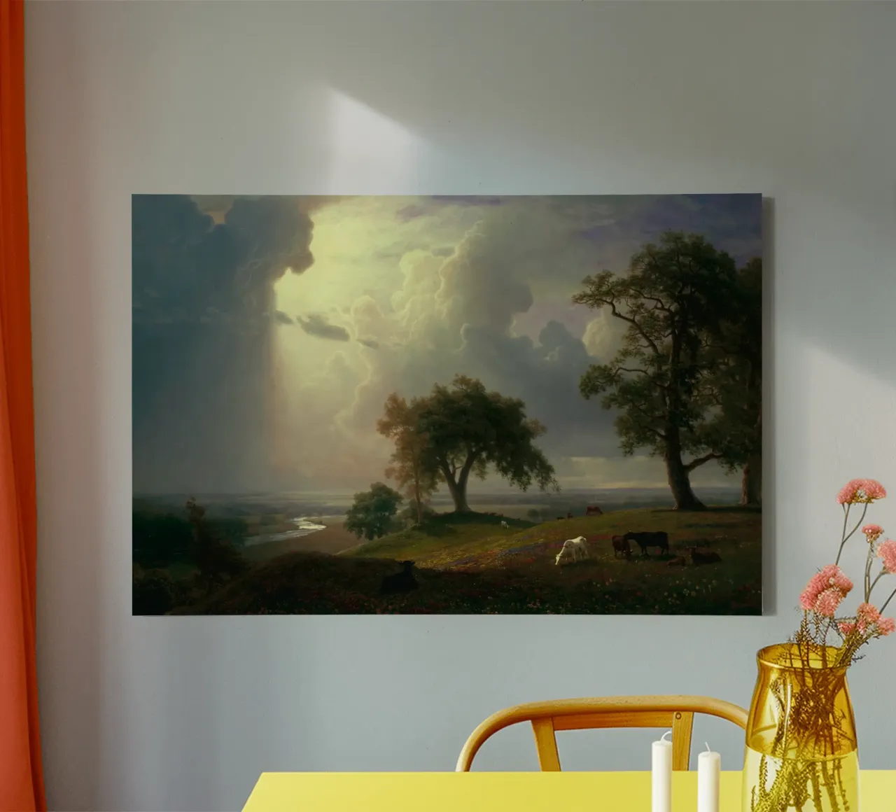 Albert Bierstadt - California Spring canvas by Timeless Artworks