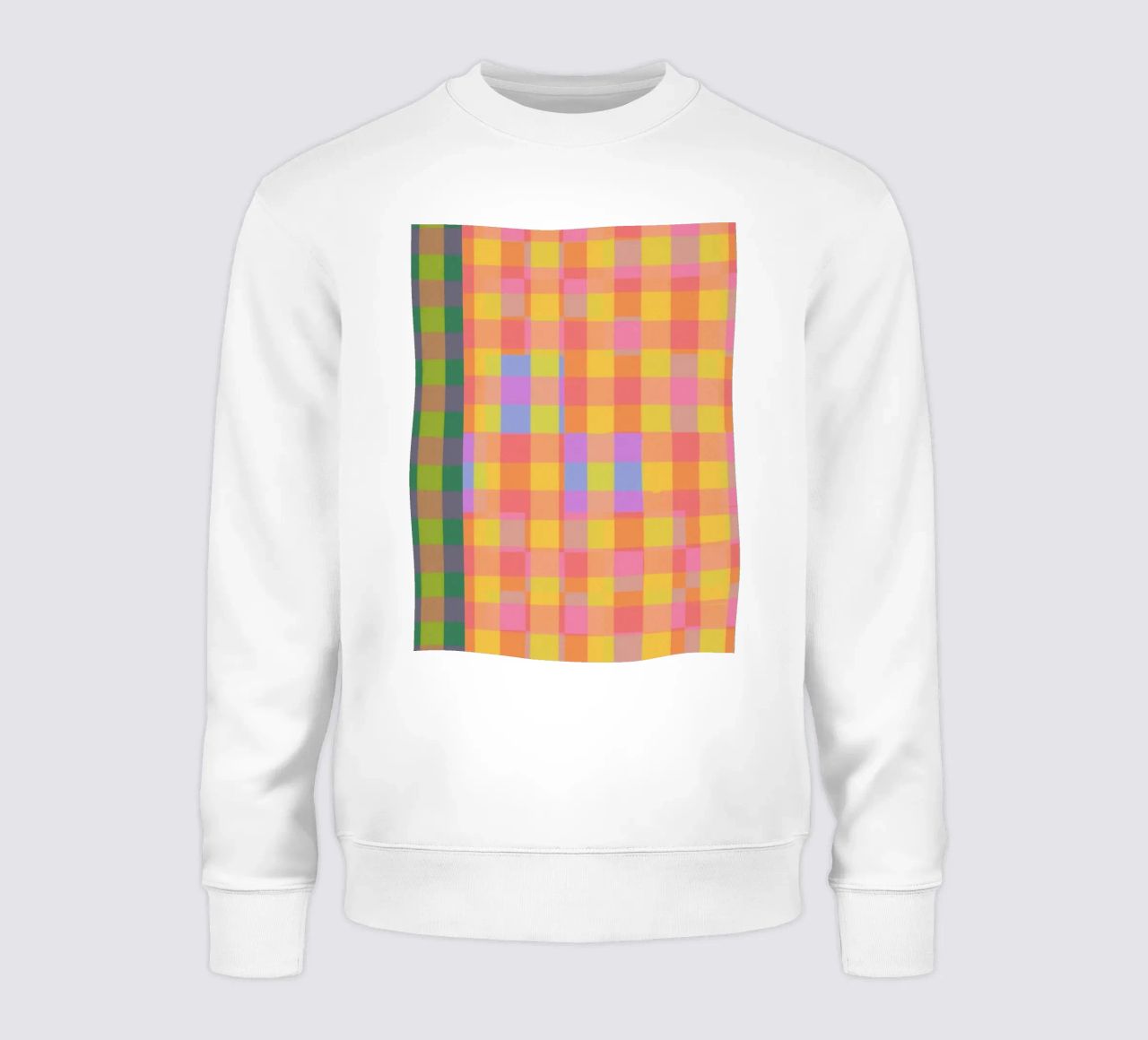 Rainbow criss-cross felpa da GigiRosado