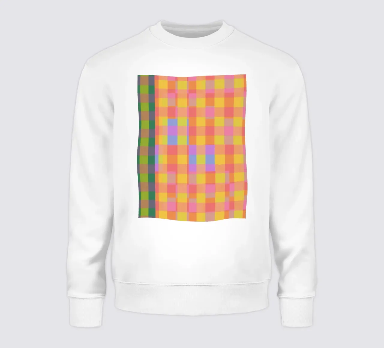 Rainbow criss-cross Sweatshirt von GigiRosado