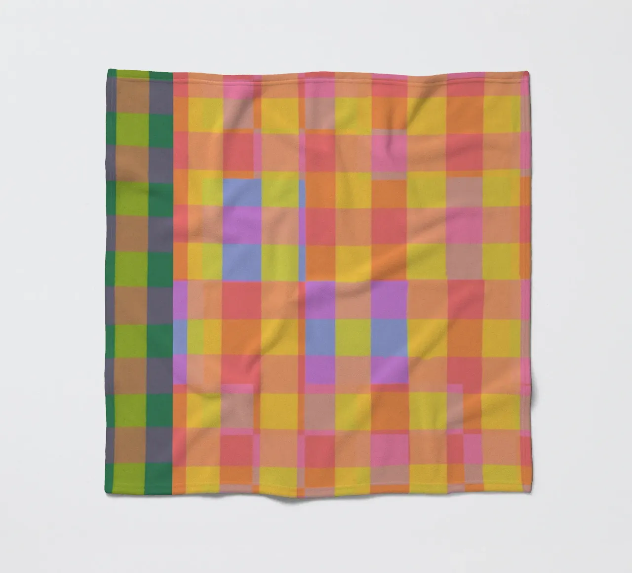 Rainbow criss-cross coperta in pile da GigiRosado