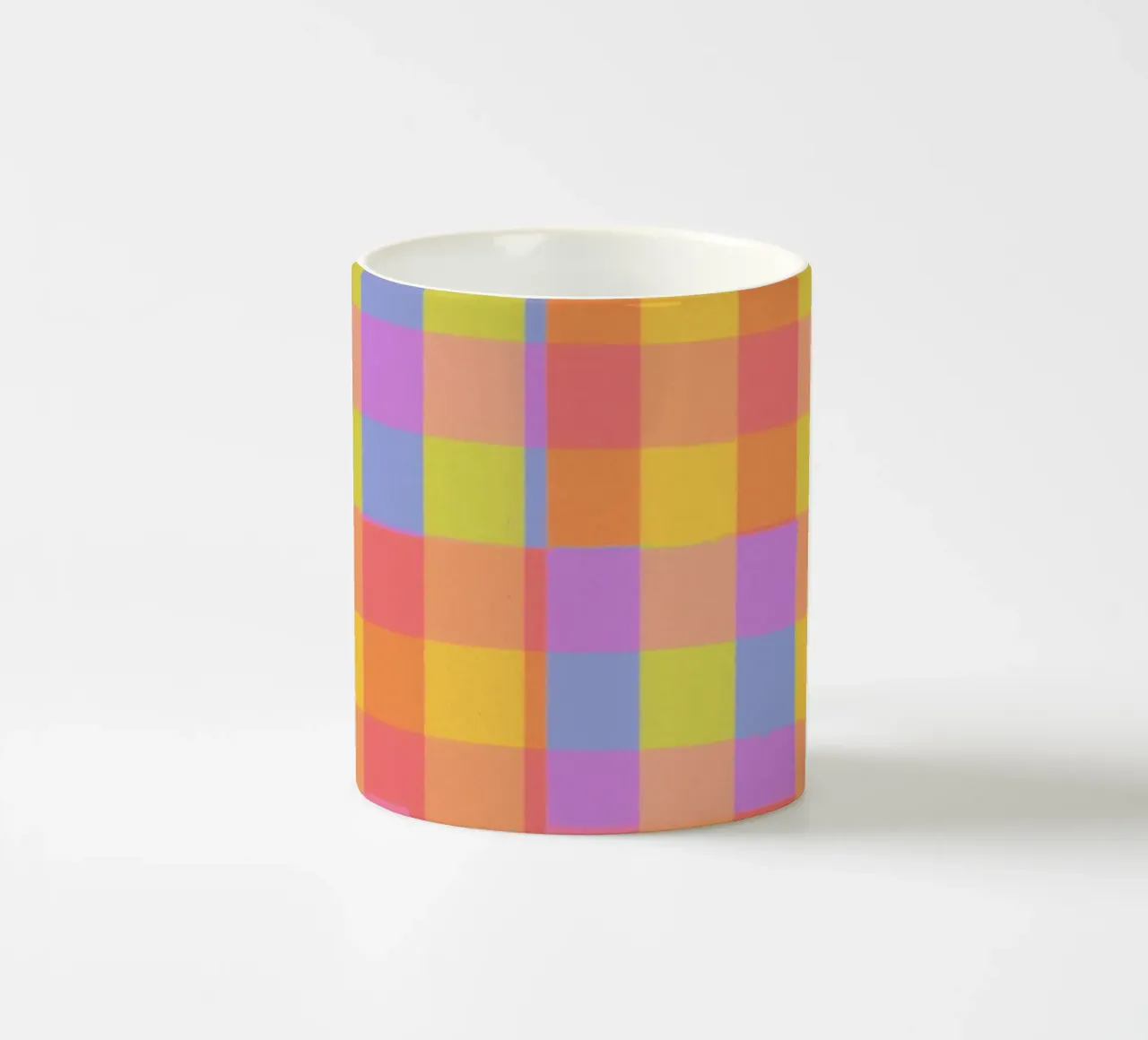 Rainbow criss-cross tazza in ceramica da GigiRosado