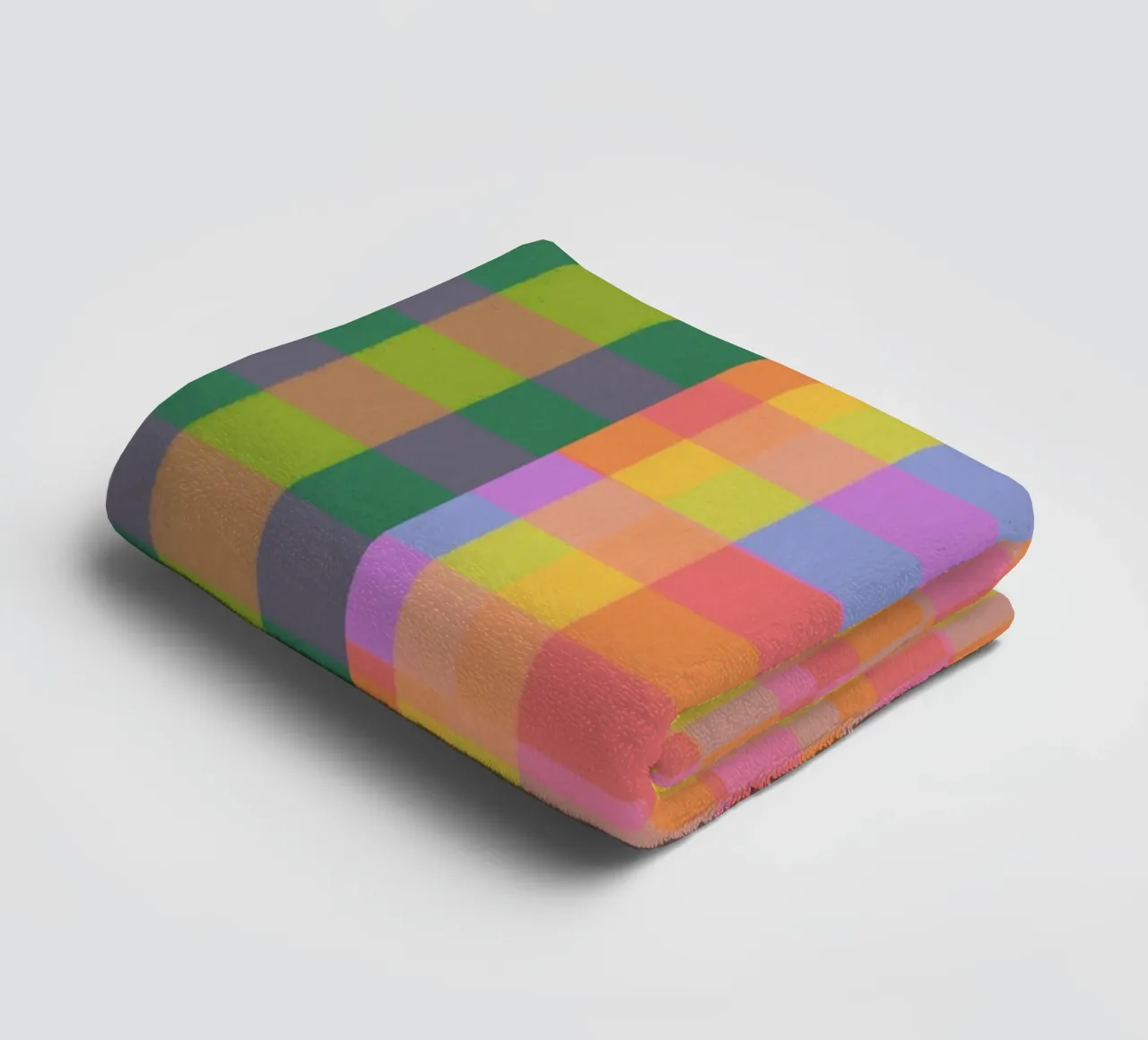 Rainbow criss-cross asciugamano da bagno da GigiRosado