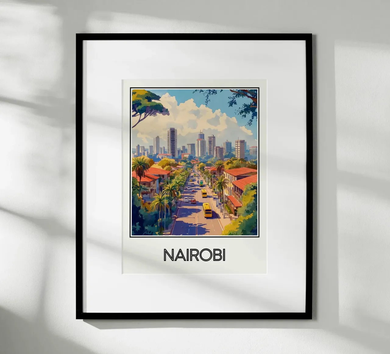 Nairobi poster da Frame the World