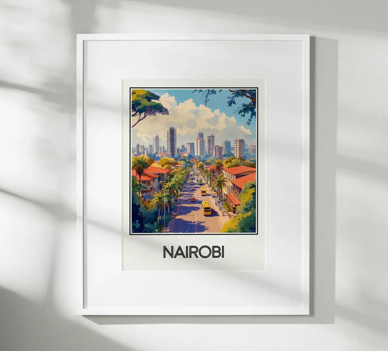 Nairobi poster da Frame the World