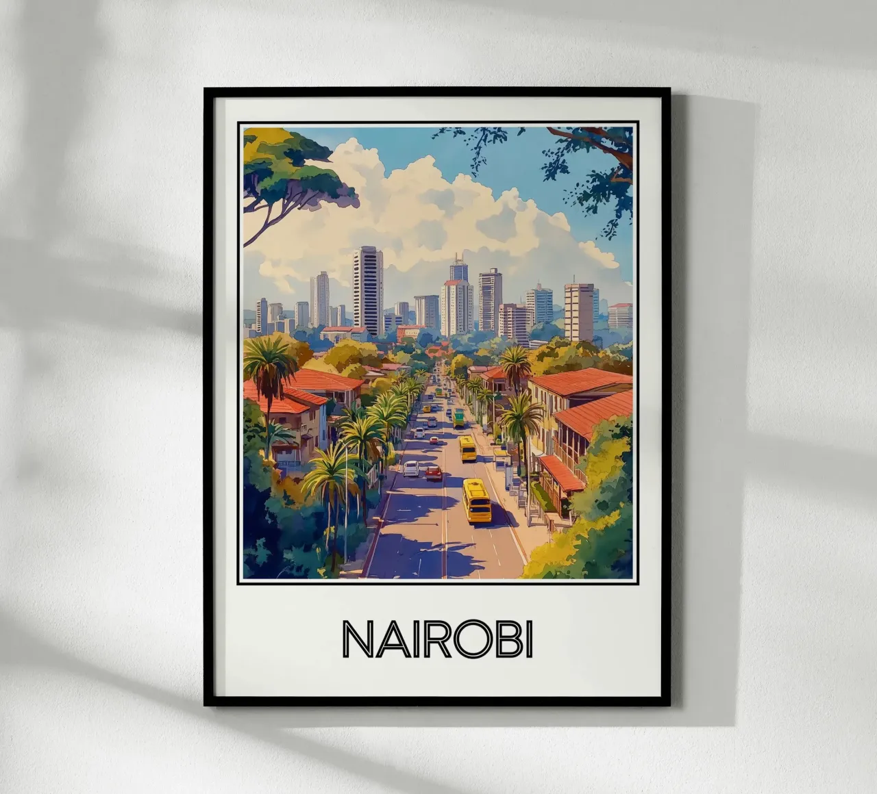 Nairobi poster da Frame the World