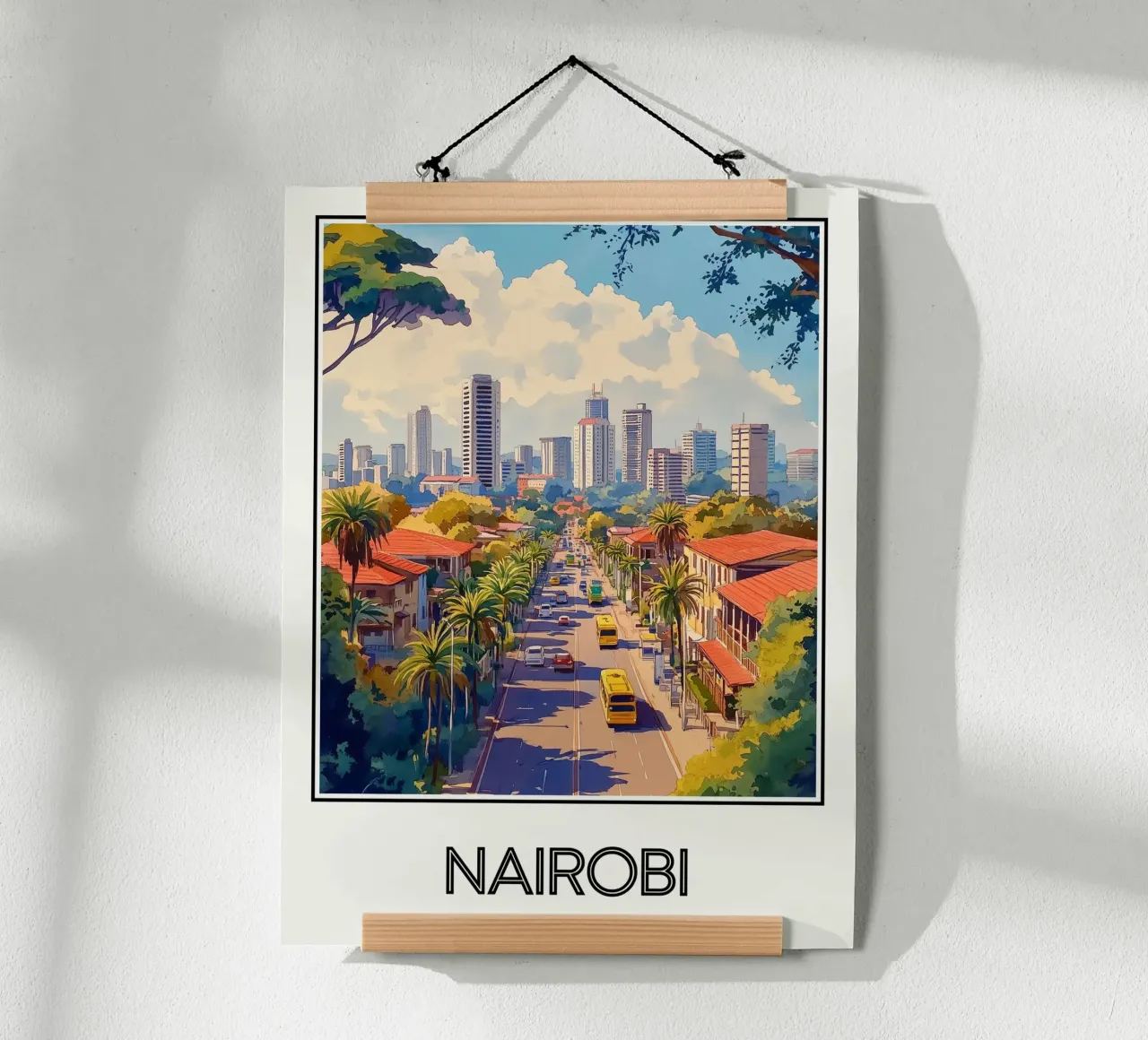 Nairobi poster da Frame the World