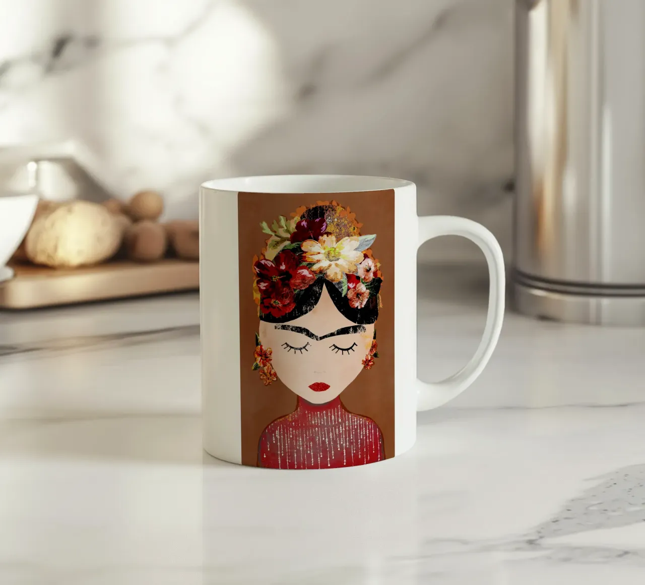 Frida (Mocha) tazza in ceramica da treechild
