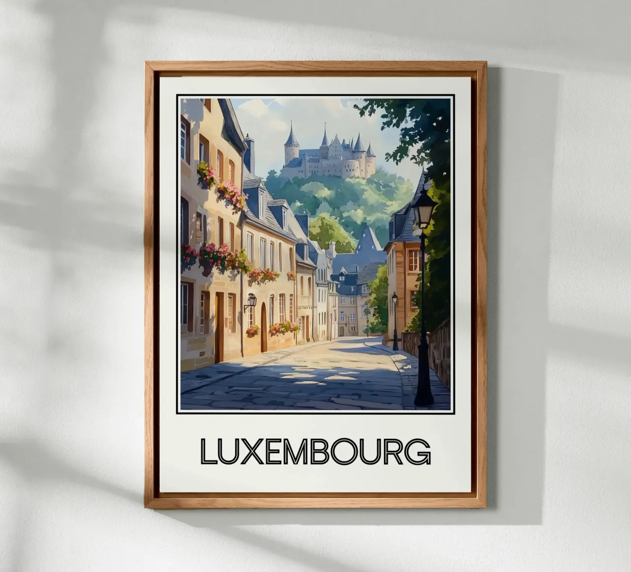 Lussemburgo alluminio dibond da Frame the World