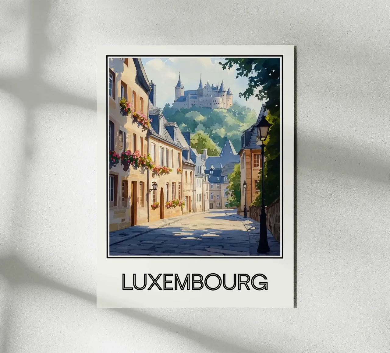 Lussemburgo alluminio dibond da Frame the World