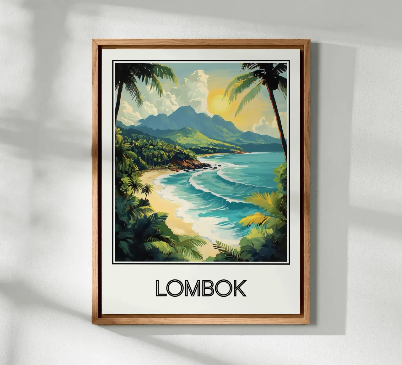 Lombok alluminio dibond da Frame the World
