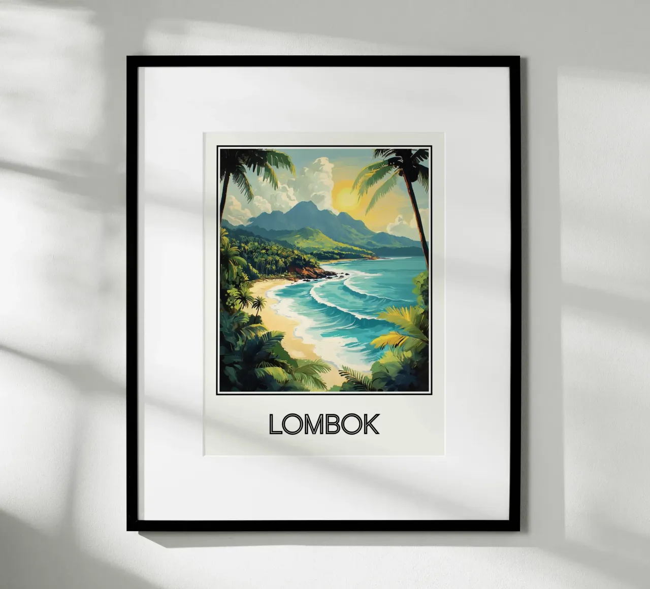 Lombok poster da Frame the World