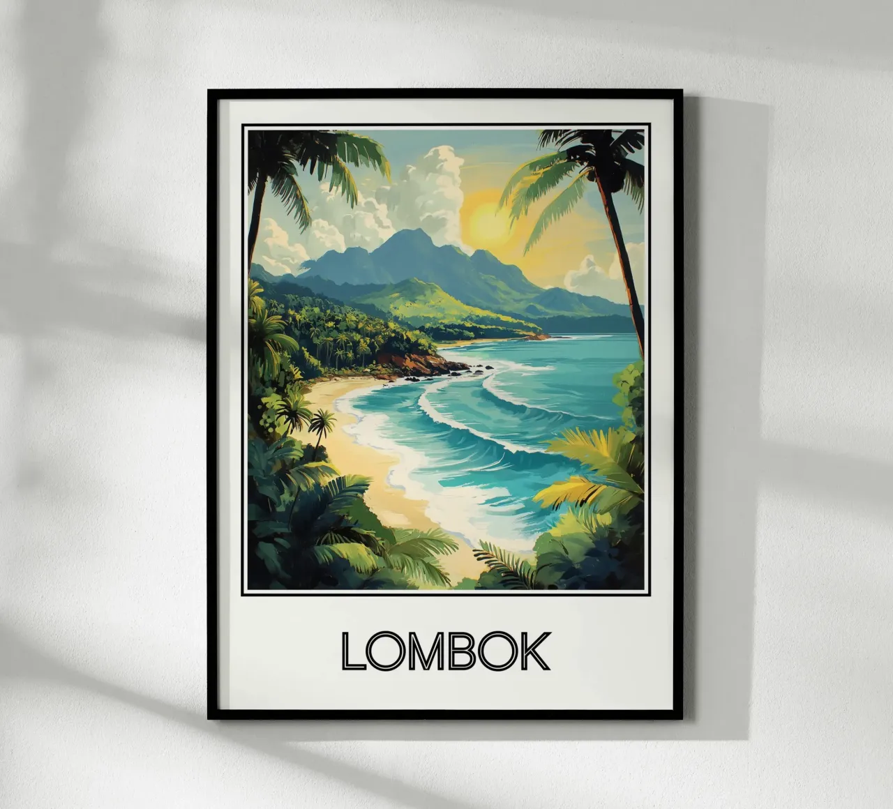 Lombok poster da Frame the World