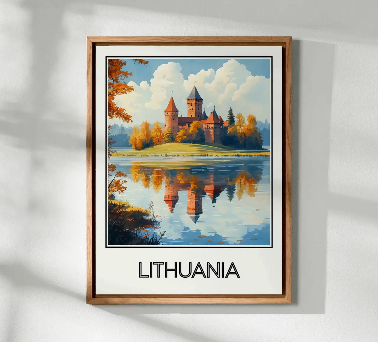 Lituania alluminio dibond da Frame the World
