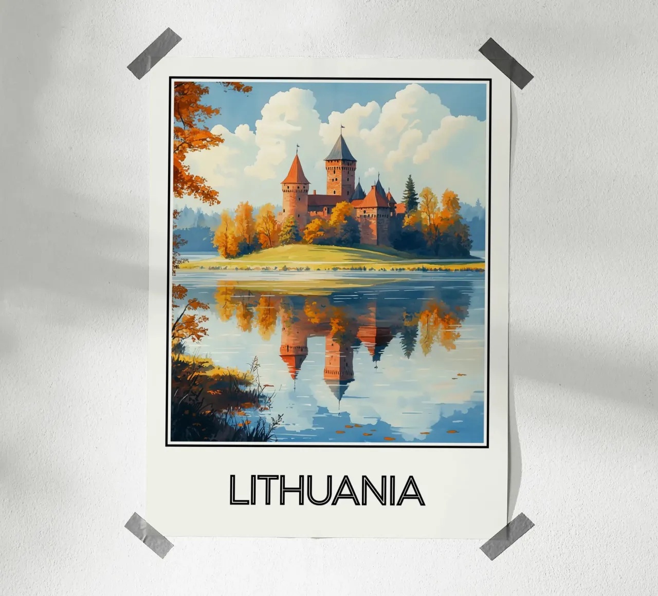 Lituania poster da Frame the World