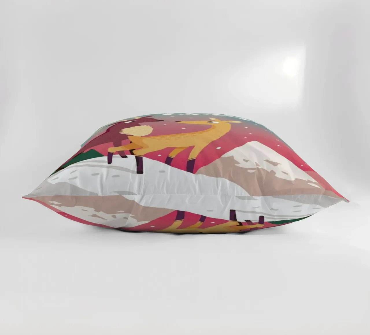 Winter Mountain coussin de DinoMike
