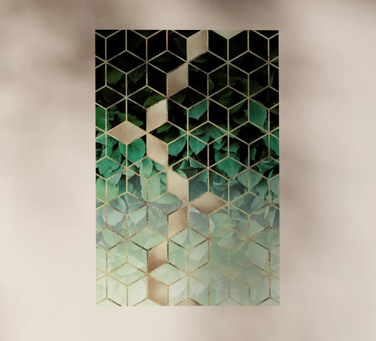 Leaves & Cubes pellicola backlit da Elisabeth Fredriksson