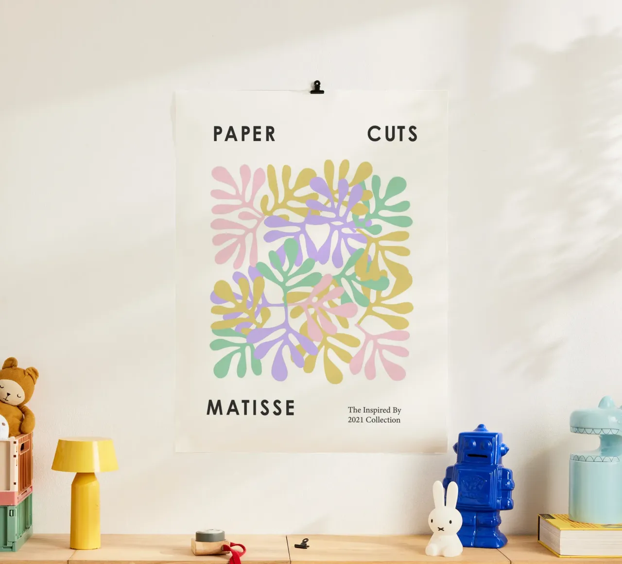 Henri Matisse, Ritagli di carta Forme di Matisse Poster poster da Peaches Art Prints