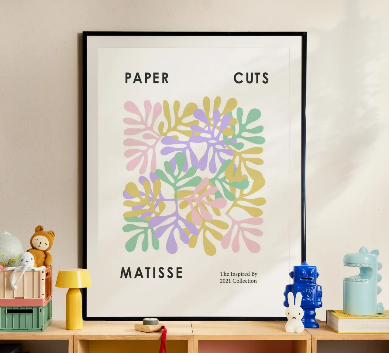 Henri Matisse, Ritagli di carta Forme di Matisse Poster poster da Peaches Art Prints