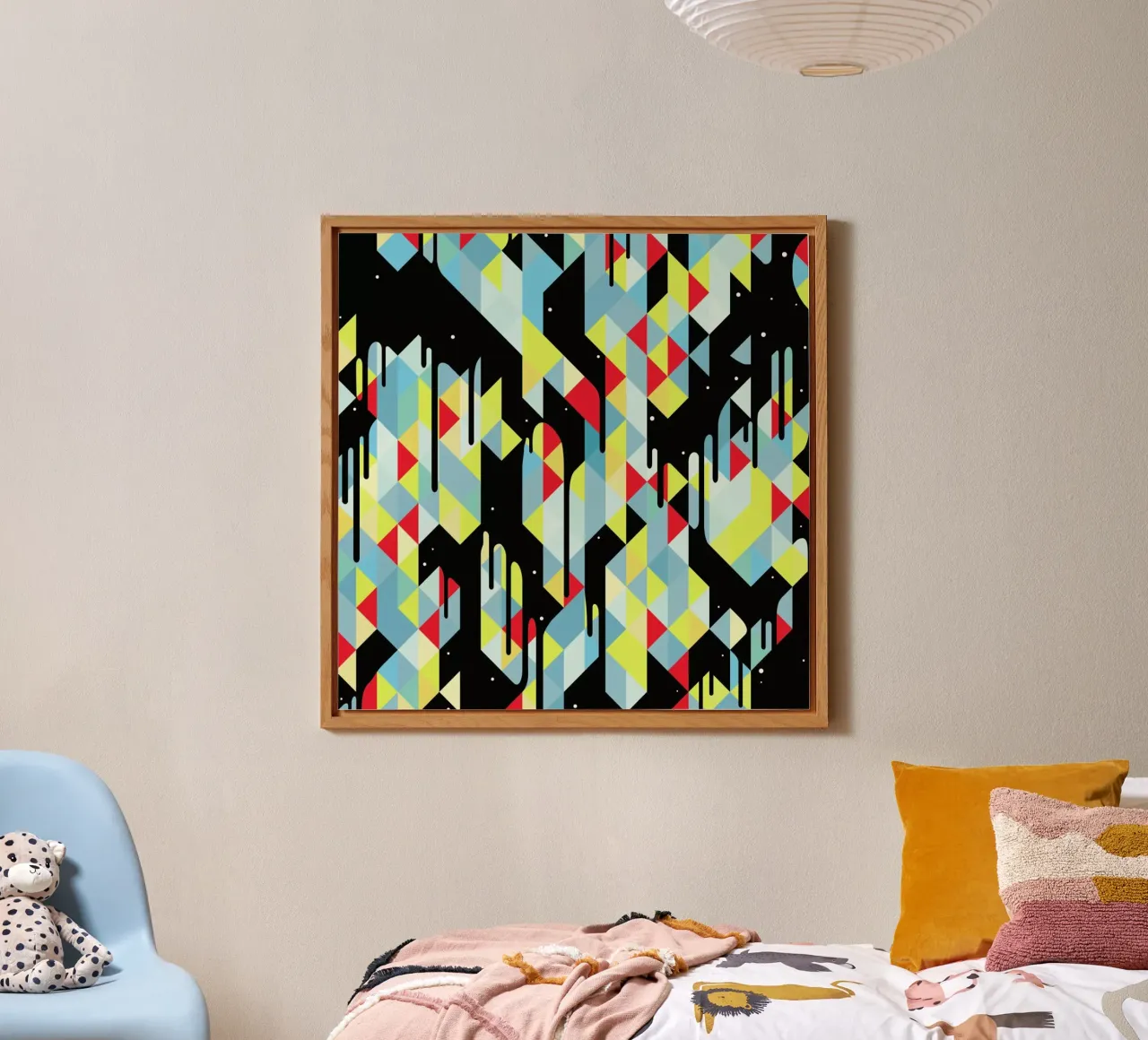 Modern Poster 3 Alu-Dibond von Tyler Dale