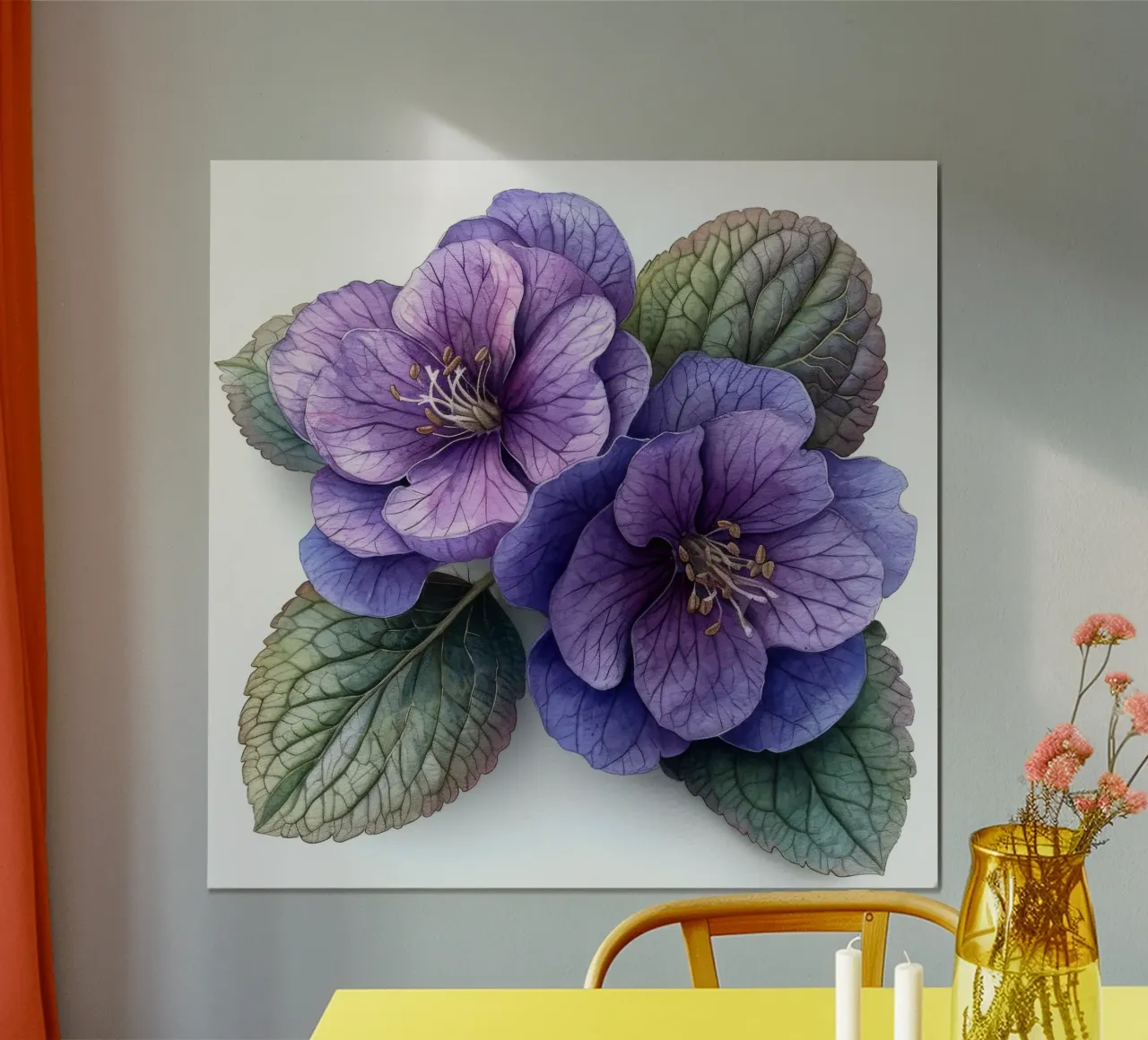 Lamium Flower 1 hahnemühle by Bold Blooms
