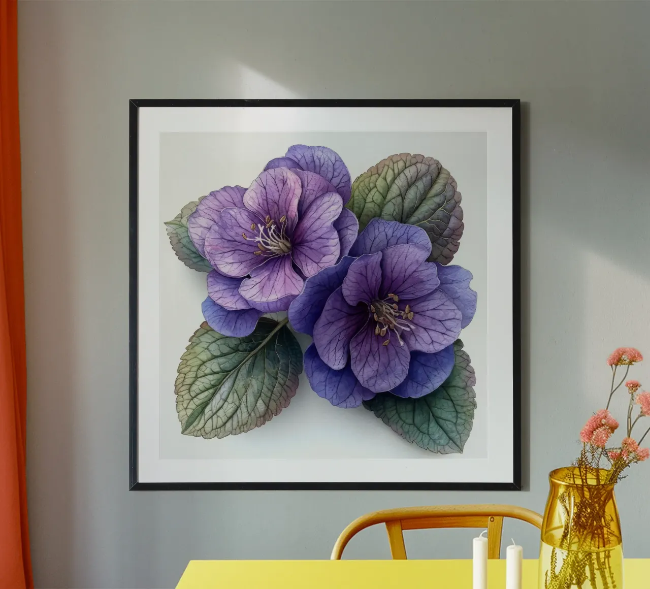 Lamium Flower 1 hahnemühle by Bold Blooms