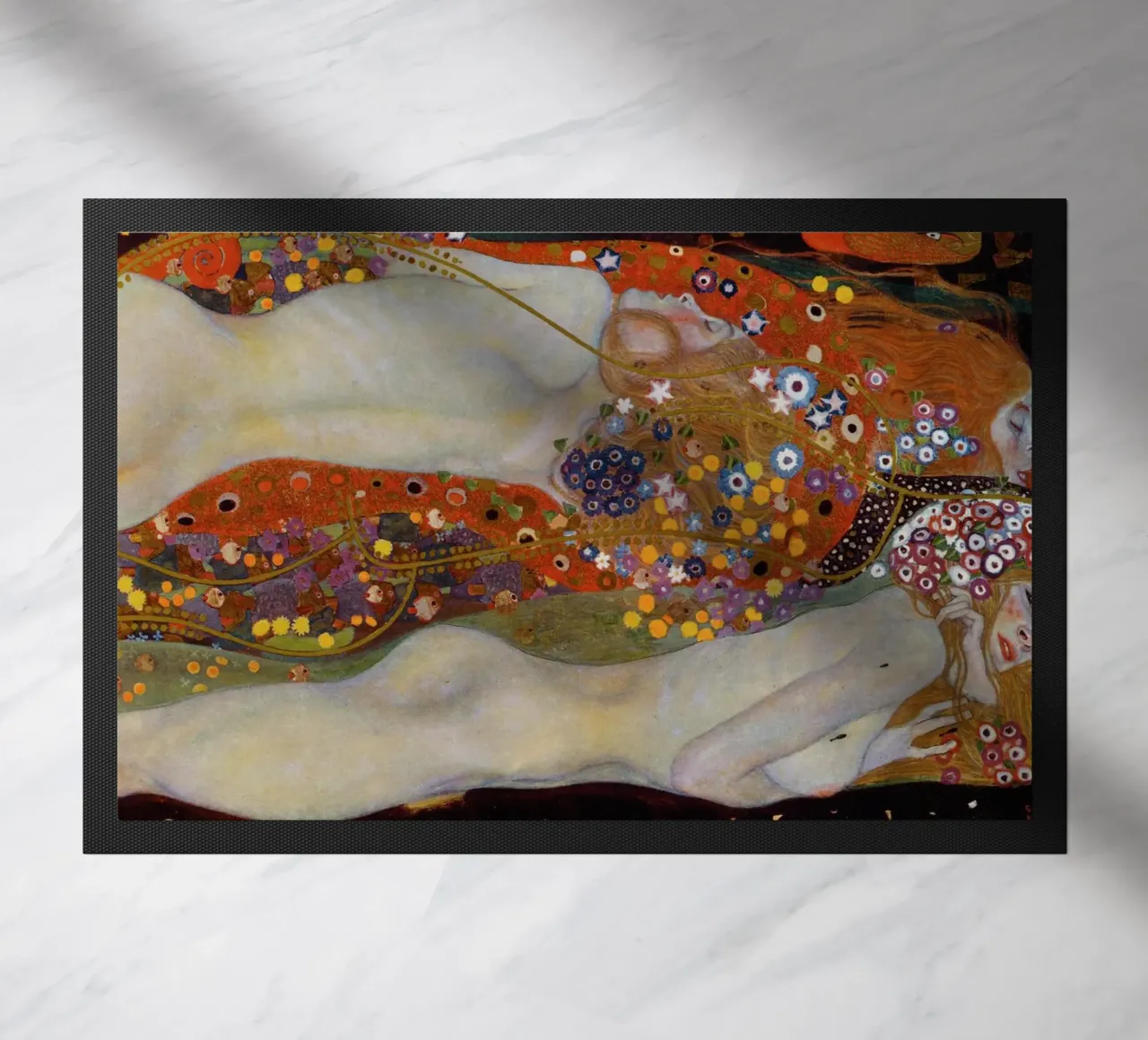 Gustav Klimt - Serpenti d'acqua II zerbino da Timeless Artworks