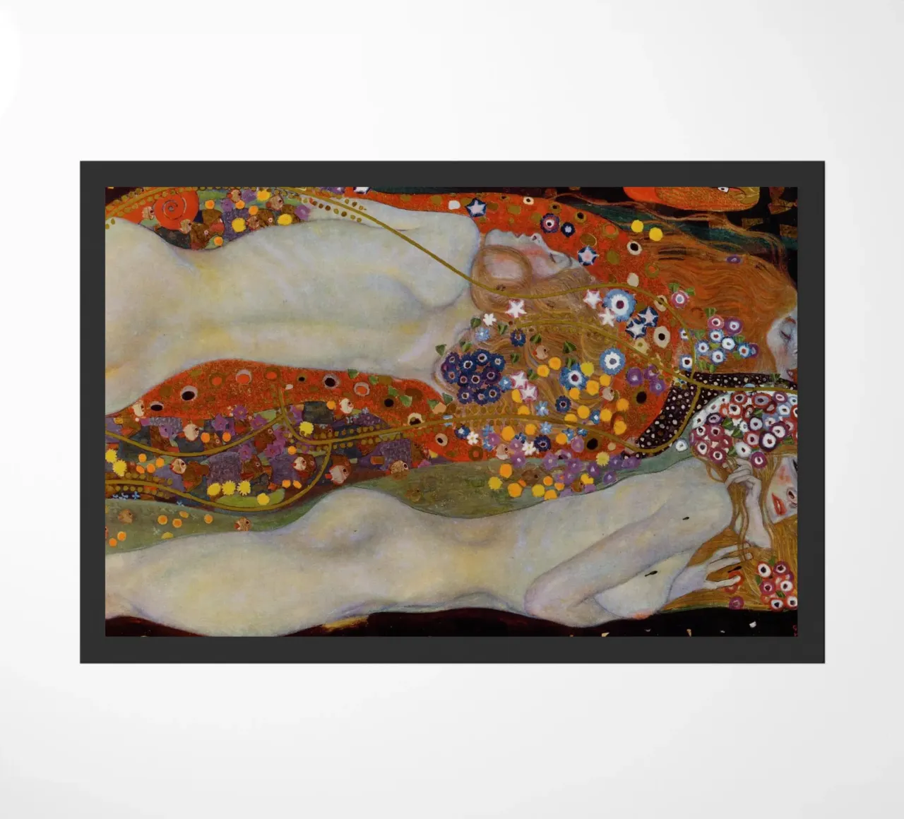 Gustav Klimt - Serpenti d'acqua II zerbino da Timeless Artworks